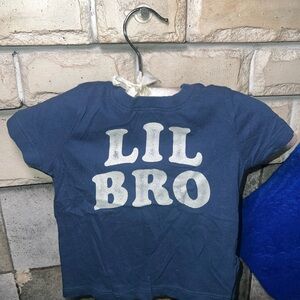 “Lil Bro” Tee (Blue) Boys
